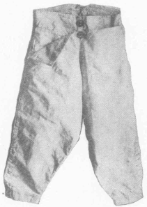 Nankeen Breeches with Silver Buttons.